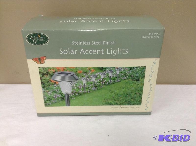 lot 94 image: Enchanted Garden Solar Accent Lights