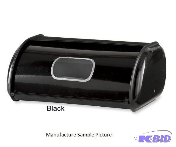 lot 137 image: Window Breadbox - Black - Our sleek breadbox ...