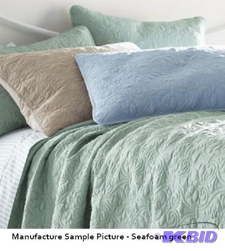 lot 153 image: Three Piece Coverlet Set - King - Madison Par...