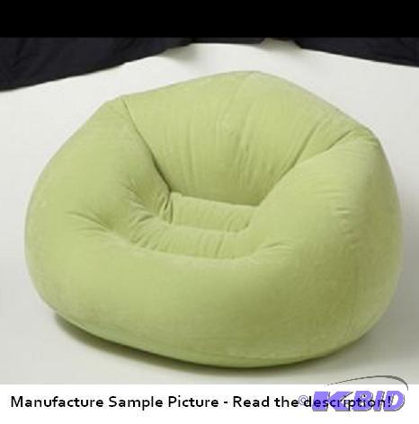 lot 160 image: Beanless Bag Chair - Green -&nbspOur Beanles...