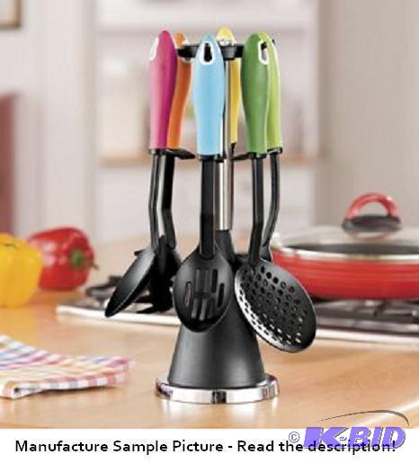 lot 182 image: 4 Piece Utensil Set - Originally a 7 piece - ...