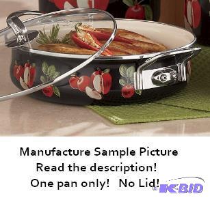 lot 184 image: Midnight Apple Cookware Pan -&nbspHigh-quali...