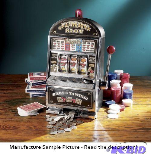 lot 20 image: Jumbo Slot Machine Savings Bank - Enjoy excit...