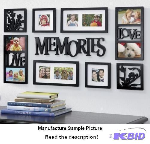 lot 85 image: Seven Piece Photo Frame Set - Originally a 9 ...
