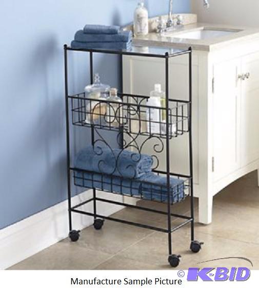 lot 98 image: Bath Thin Man Cart - Attractive cart is perfe...