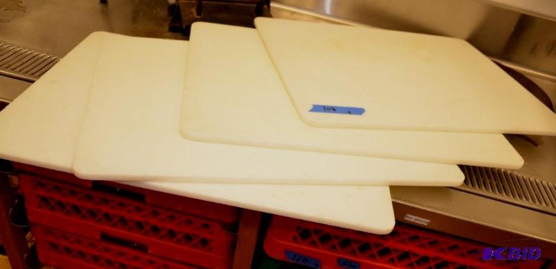lot 108 image: Cutting Boards - Qty 4 measures 24 inches X 1...