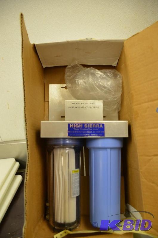 lot 109 image: High Sierra Replacement Water Filters Model #...