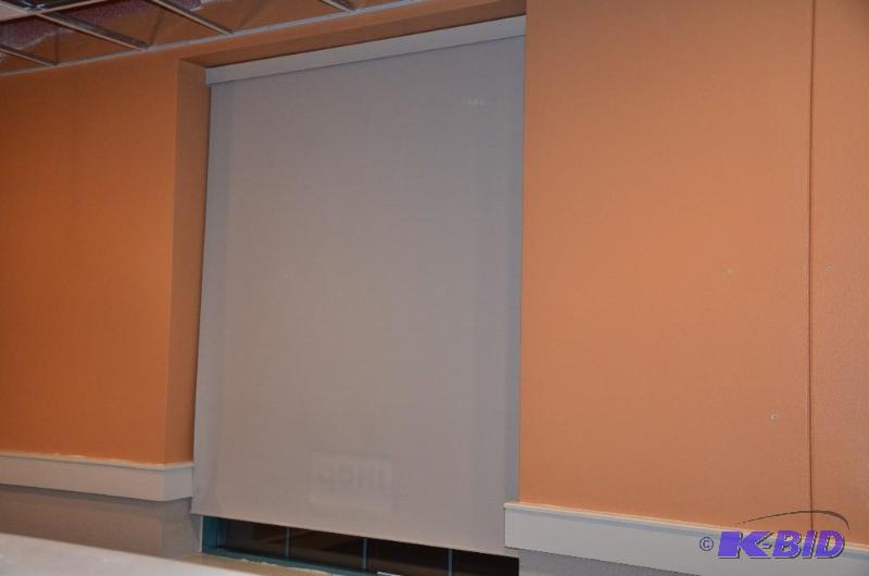 lot 158 image: Roll-A-Shade Pull down window shade. Size is ...