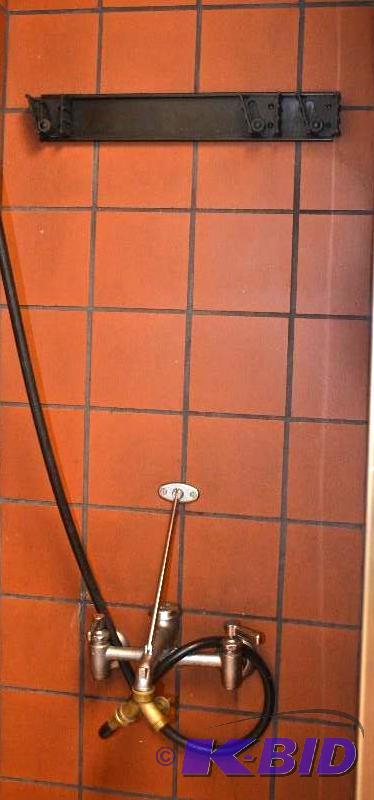 lot 166 image: Commercial Faucet and Mop Holder...