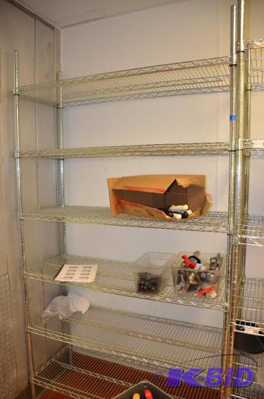 lot 37 image: Focus 6 Shelf Wire Shelving Unit. &nbspConte...