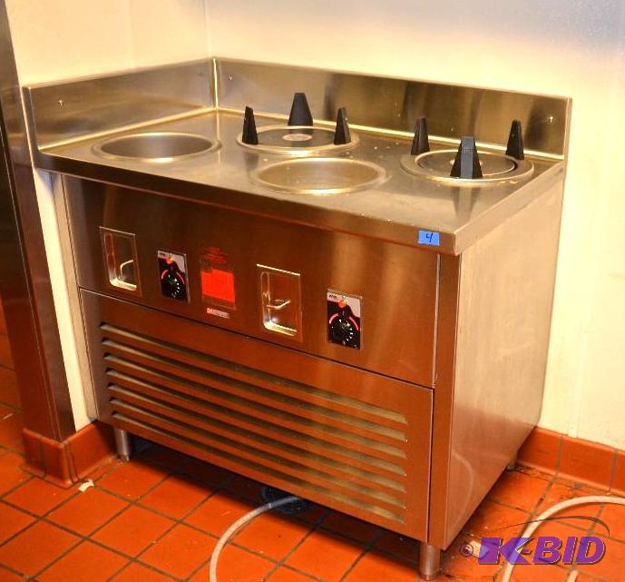 lot 4 image: APW Wyott Commercial Plate Warmer 44" w ...