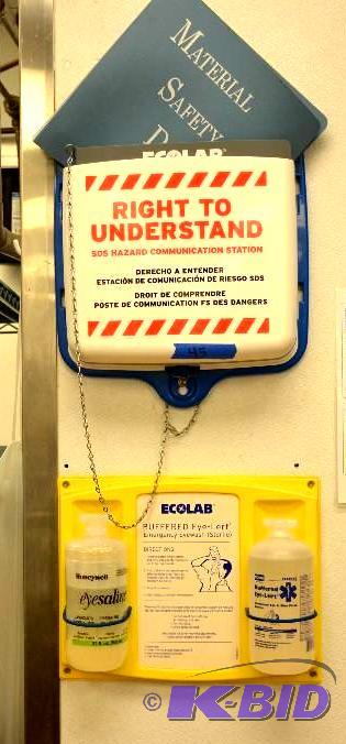 lot 45 image: SDS Hazard Communication System & Ecolab&...