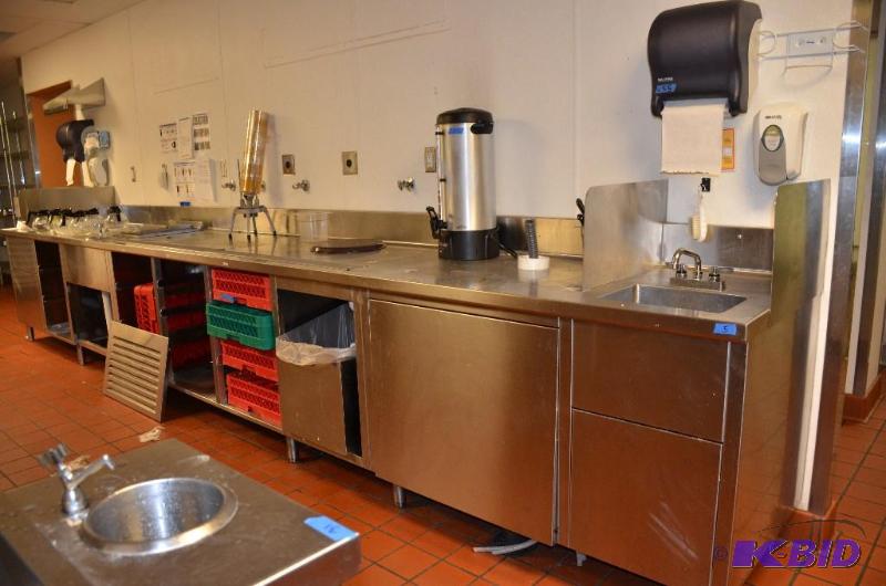 lot 5 image: RSI NSF&nbspStainless Steel Work Table Stati...