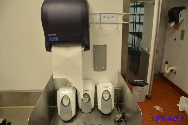 lot 55 image: San Jamar Automatic Paper Towel Dispenser, 3 ...