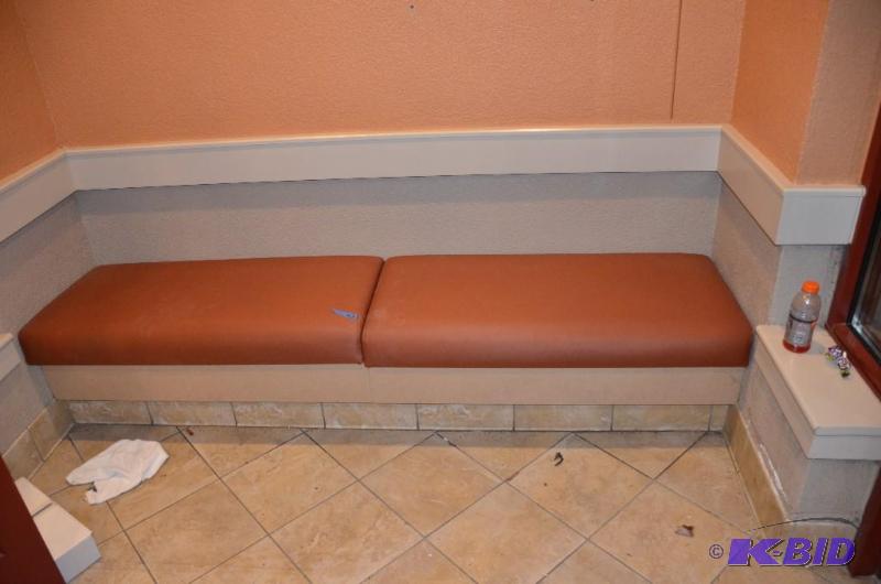 lot 63 image: 4 waiting area Seats Bring tools for removal ...