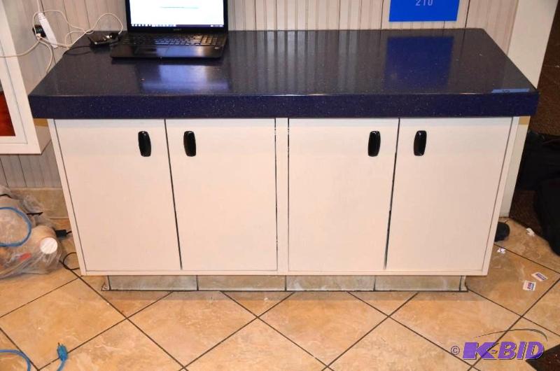 lot 65 image: Cabinet Storage measures 25 inches X 60 inche...