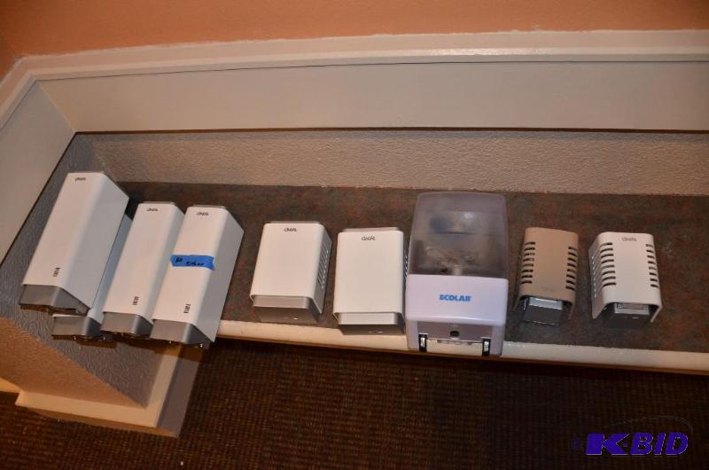lot 80 image: 4 Cinta Air Freshners - 1&nbspEcolab Soap Di...