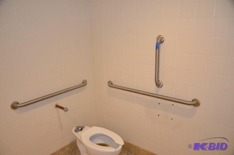 lot 83 image: Accessibility Grab Bars Bring tools for remov...