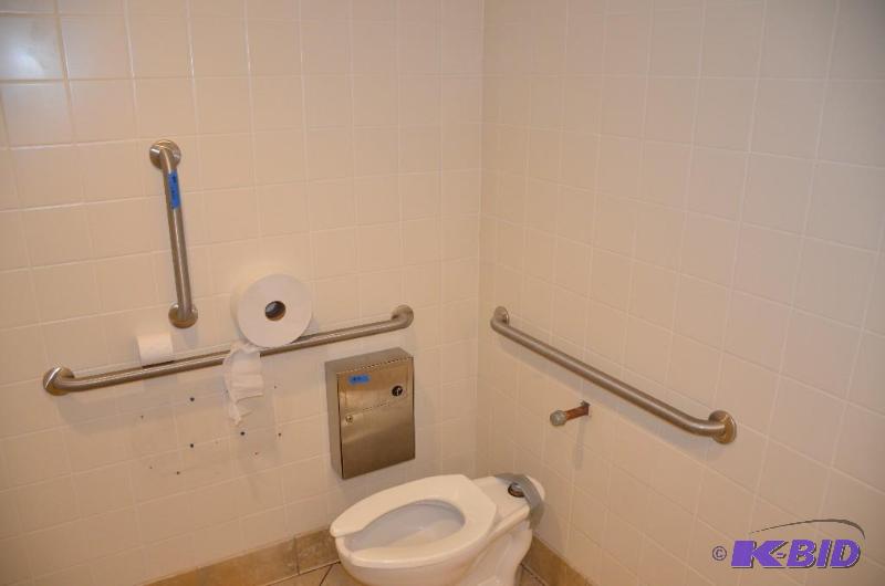 lot 85 image: Accessibility Grab Bars and Sanitary Napkin D...