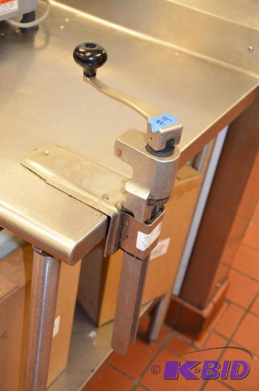 lot 9 image: Edlund Commercial Can Opener for #10 cans Ple...