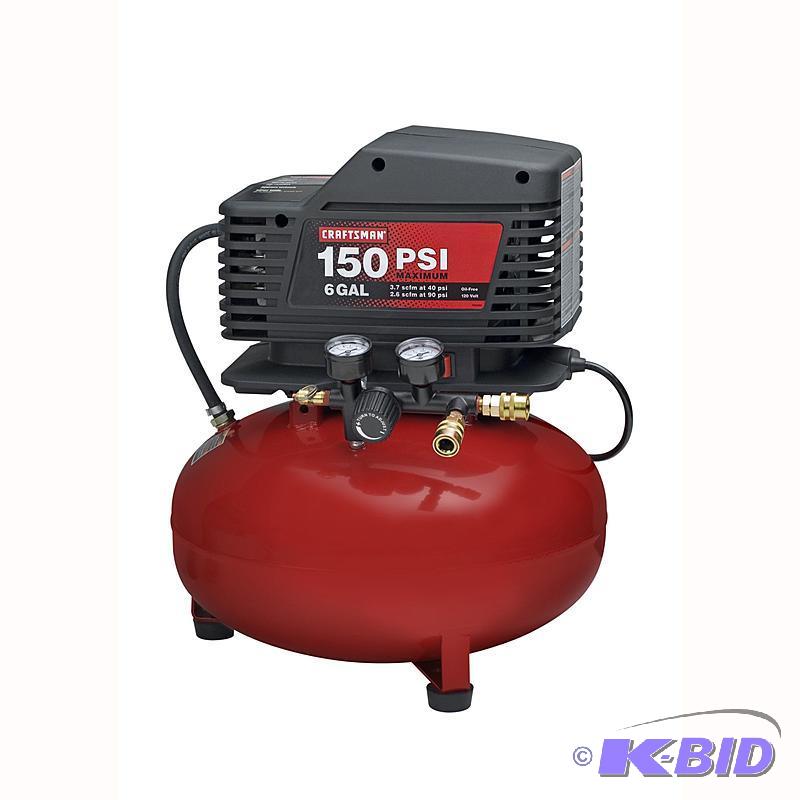 Crftsman 6 Gallon Pancake Air Compressor MSR...