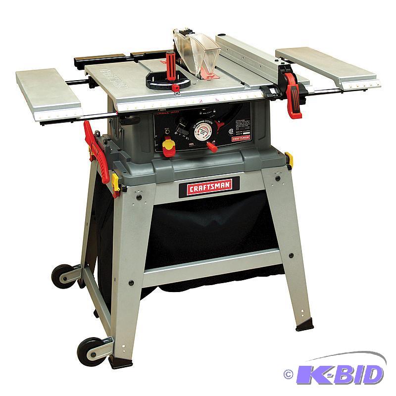Crftsman 10&quot Table Saw with Laser Trac ...