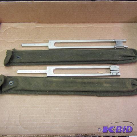 Stroboscopic Tuning Forks