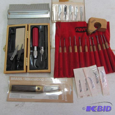 X-acto Knives, Carving Tools