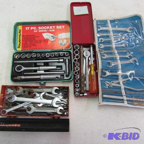 Socket Sets, Wrenches