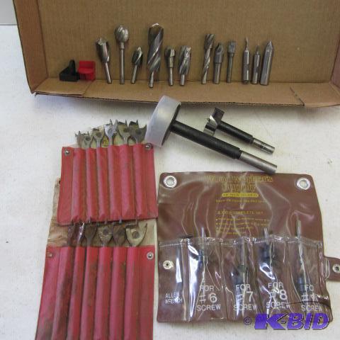 Screw, Drill, Shaping Bits