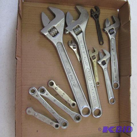Crescent & Ratchet Wrenches