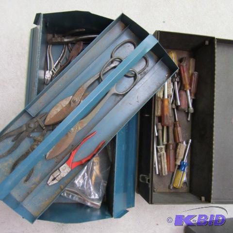 Cutters, Pliers, Tool Boxes