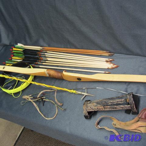 Bear Bow, Arrows