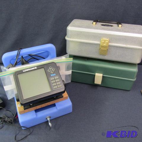 Lowrance Locator, Tackle Boxes
