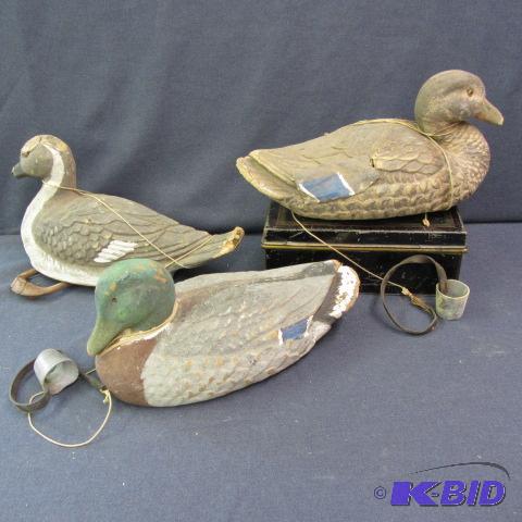 Paper Mache Decoys