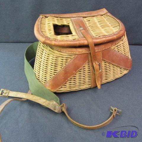 Wicker Fishing Creel