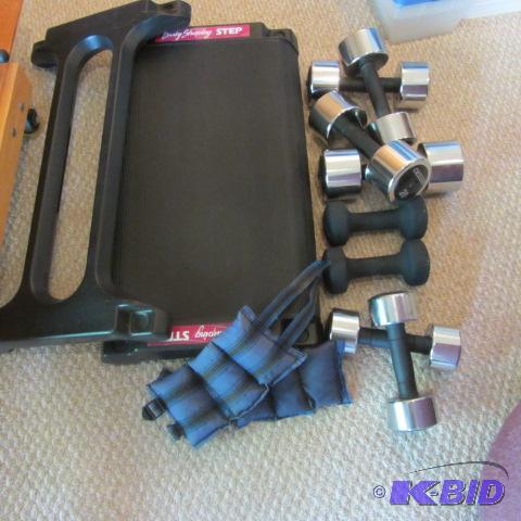 Steppers, Hand Weights