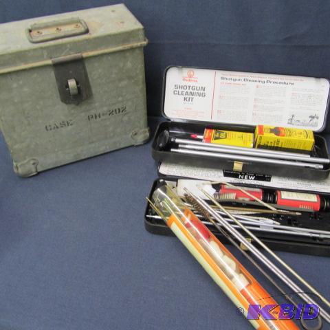 Ammo Box, Gun Cleaning Kits