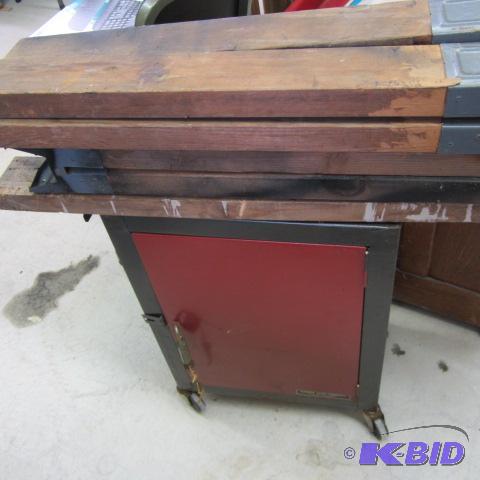 Roller Cabinet, Saw Horses