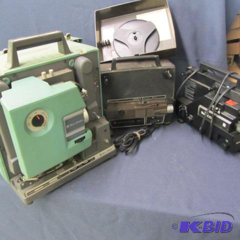 Film Projectors, 8 & 16mm