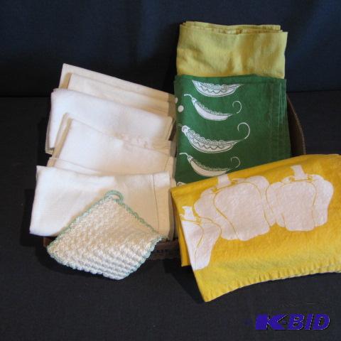 Vintage Kitchen Linens