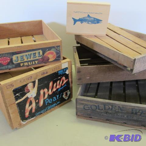 Wooden Fruit Boxes
