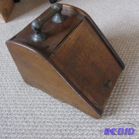 Wooden Coal Scuttle