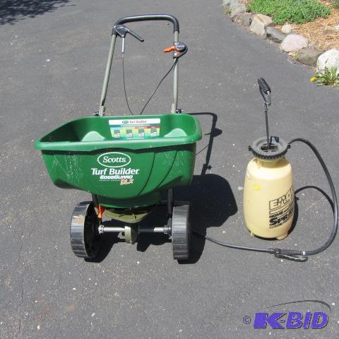 Fertilizer Spreader, Sprayer