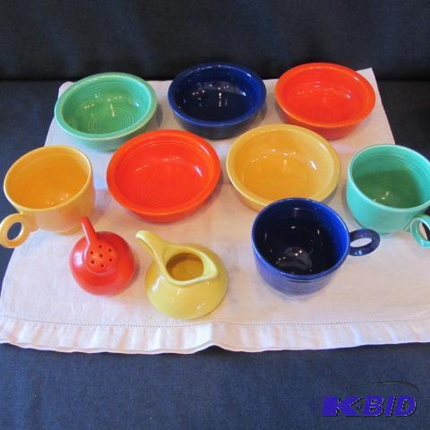 Fiesta Bowls, Pitcher, Shaker