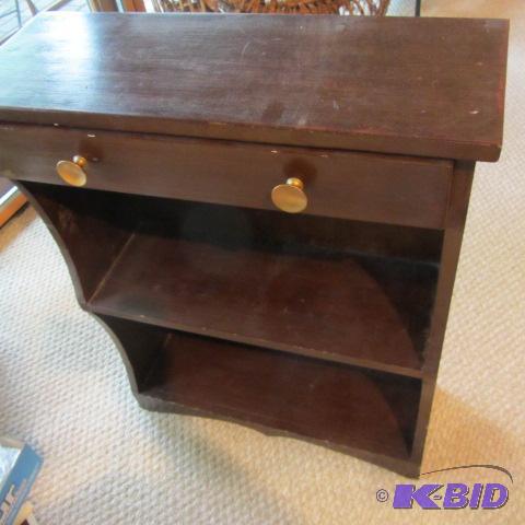 Wooden Book Shelf