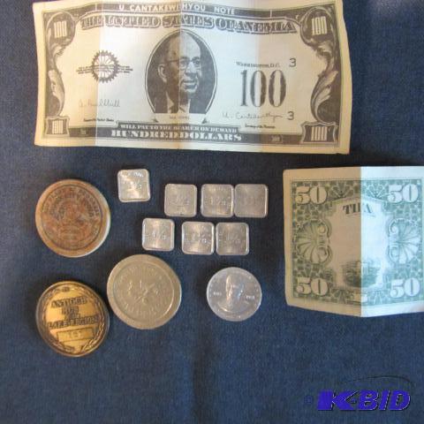 Sales Tax Tokens, Shell President Token
