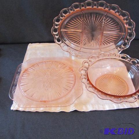 Pink Depression Glass