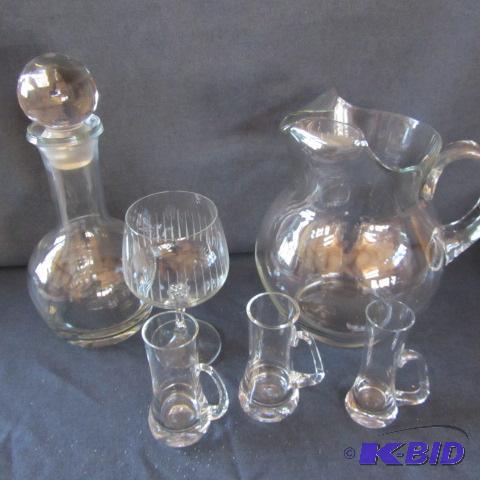 Decanter, Pitcher, Liqueur