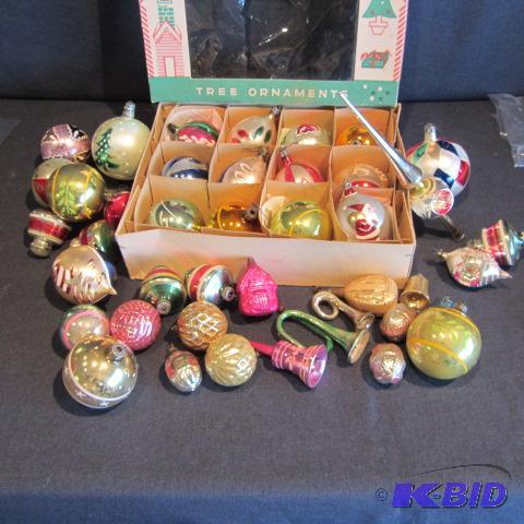 Vintage Christmas Ornaments